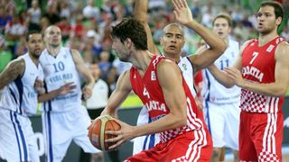 Ljubljana, Arena Stozice – Europsko prvenstvo u kosarci Eurobasket Slovenia 2013.Drugi krug, grupa F. Hrvatska – Finska 88-63. Photo: Igor Kralj/PIXSELL Ljubljana, Arena Stozice – Europsko prvenstvo u kosarci Eurobasket Slovenia 2013.Drugi krug, grupa F. Hrvatska – Finska 88-63. Photo: Igor Kralj/PIXSELL