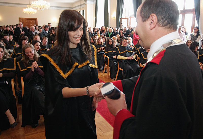 Promocija diplomiranih studenata, 7. ožujka 2009. (foto: Marin Gospić)