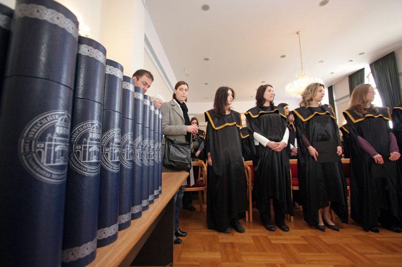 Promocija diplomiranih studenata, 7. ožujka 2009. (foto: Marin Gospić)