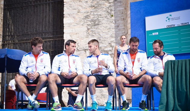 Davis Cup: Kids Day na zadarskom Forumu. Foto: Iva Perinčić