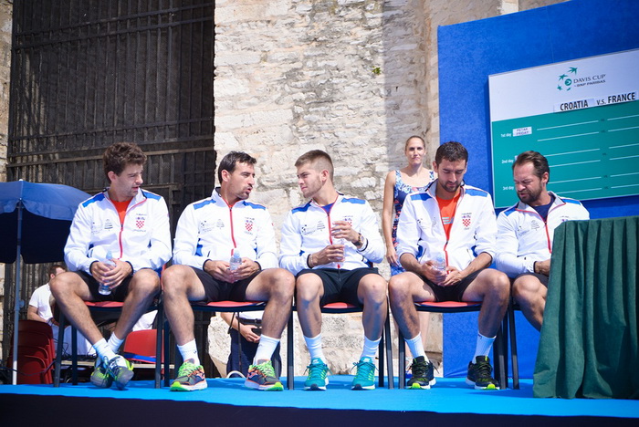 Davis Cup: Kids Day na zadarskom Forumu. Foto: Iva Perinčić