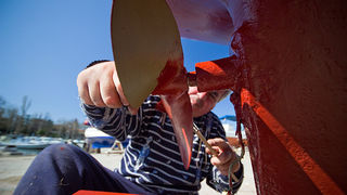 Jazine: Uređuju se barke i kaići, Foto: Saša Čuka