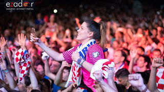 Veličanstven doček četvorice zadarskih Vatrenih Veličanstven doček četvorice zadarskih Vatrenih