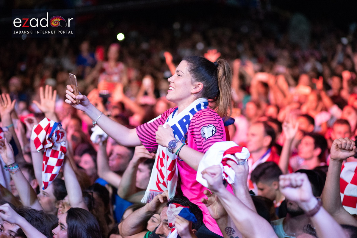 Veličanstven doček četvorice zadarskih Vatrenih Veličanstven doček četvorice zadarskih Vatrenih