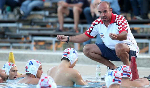 Zagreb – Pripremni turnir uoci Europskog prvenstva u vaterpolu, Hrvatska – Italija. Trener Ivica Tucak. Photo: Jurica Galoic / PIXSELL