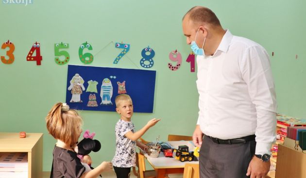 Jure Brižić, dječji vrtić