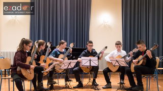 Božićni koncert mladih ansambala Glazbene škole Blagoje Bersa