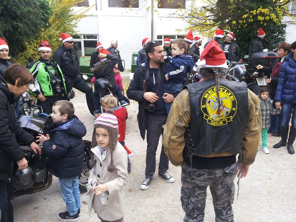 Moto klub Beštije u posjetu DV Latica, foto: Facebook