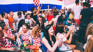 Euro 2016: Utakmica između Hrvatske i Češke gledala se u brojnim zadarskim lokalima i kafićima.