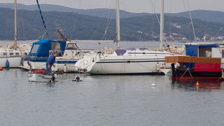 Ekološka akcija čišćenja podmorja u Bibinjama, foto: Leo Banić Ekološka akcija čišćenja podmorja u Bibinjama, foto: Leo Banić