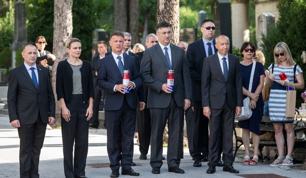 Plenković, Jandroković, Medved