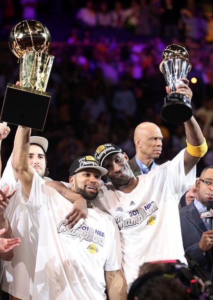 LA Lakers, prvaci NBA lige u sezoni 09/10, foto: daylife.com LA Lakers, prvaci NBA lige u sezoni 09/10, foto: daylife.com