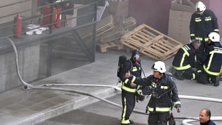 U trgovačkom centru Dalmare u Šibeniku izbila dva požara