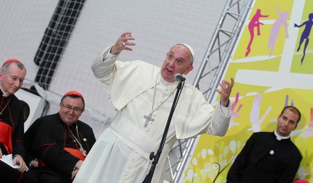 Sveti otac Papa Franjo. Photo: Željko Lukunić/PIXSELL