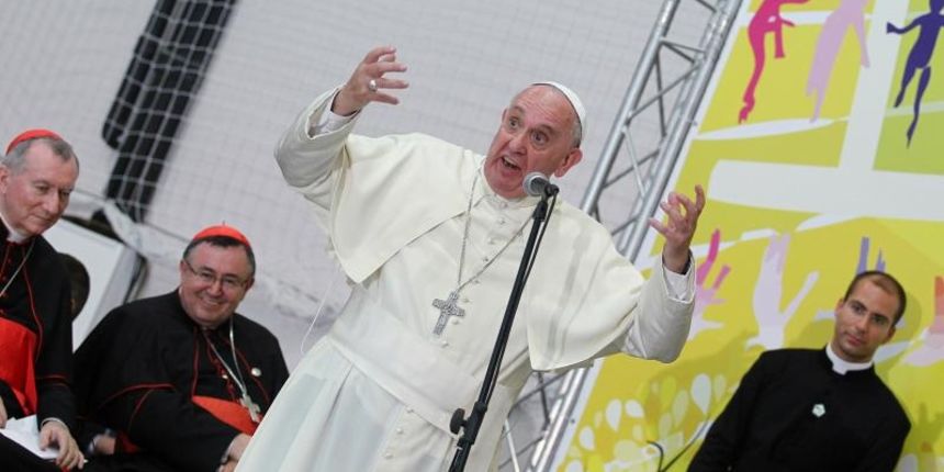 Sveti otac Papa Franjo. Photo: Željko Lukunić/PIXSELL