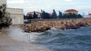Poljana: Olujno jugo 11. studenog 2012.  Foto: Tomislav Ivanov