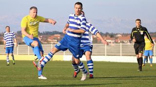 Derbi nogometne Lige veterana: Škabrnja – Mornar Vir