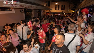 Čudesna noć: Velika fešta ulicama Zadra nakon plasmana Vatrenih u finale SP Čudesna noć: Velika fešta ulicama Zadra nakon plasmana Vatrenih u finale SP