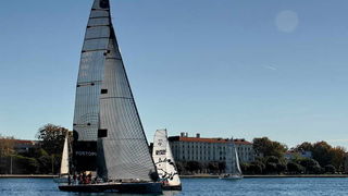 Zadarska Koka 2016. gledana s mora. Foto: Leonard Kvarantan Zadarska Koka 2016. gledana s mora. Foto: Leonard Kvarantan