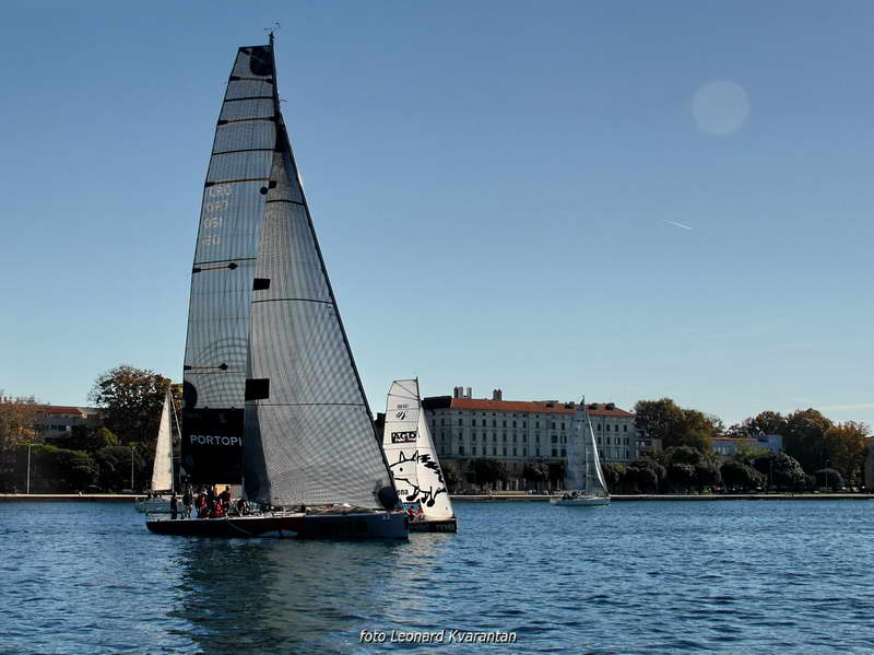 Zadarska Koka 2016. gledana s mora. Foto: Leonard Kvarantan Zadarska Koka 2016. gledana s mora. Foto: Leonard Kvarantan