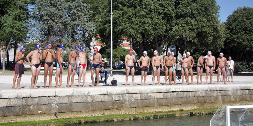 Vaterpolo na zadarskoj rivi Vaterpolo na zadarskoj rivi