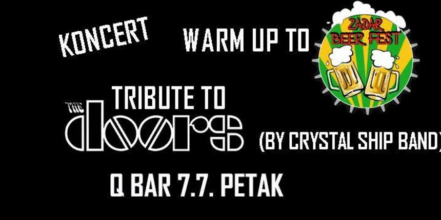 Koncert u Q baru: Tribute to The Doors