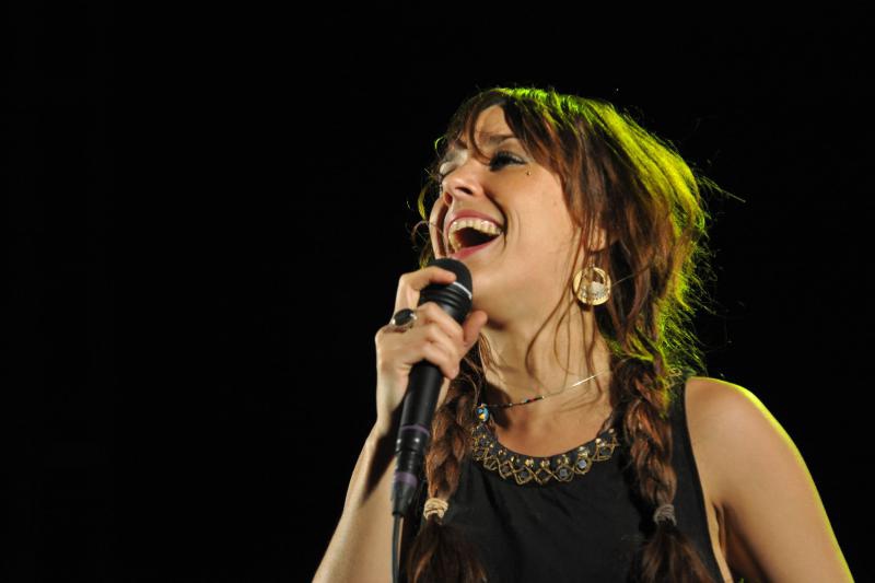 Pula: ZAZ pred prepunom Arenom održala koncert, Photo: Duško Marušić/PIXSELL