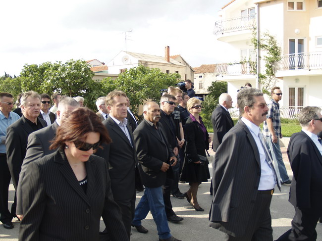 Posljednji ispracaj Milana Gotovine, 23. svibnja 2008.