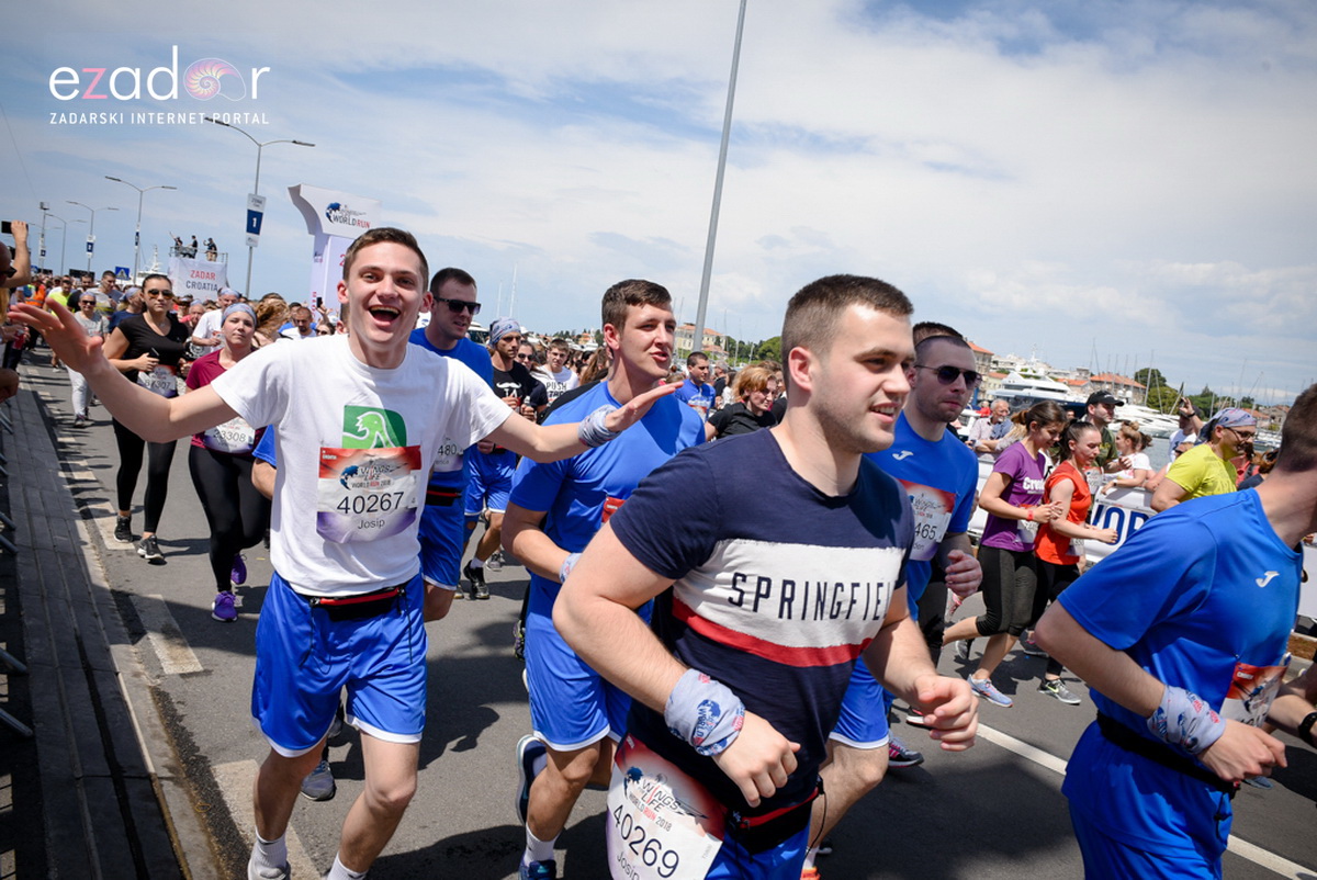 Start utrke Wings for Life World Run Zadar 2018.