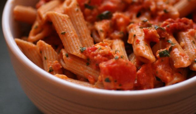 Pašta šuta, talijanska hrana, ručak