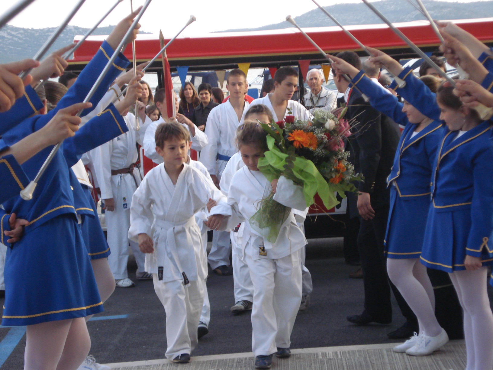 Doček Danila Domdjonija u Biogradu Doček Danila Domdjonija u Biogradu