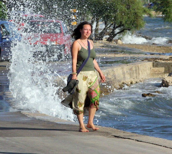 Tramontana u Diklu 18. srpnja 2009, Foto: Mladen Malik