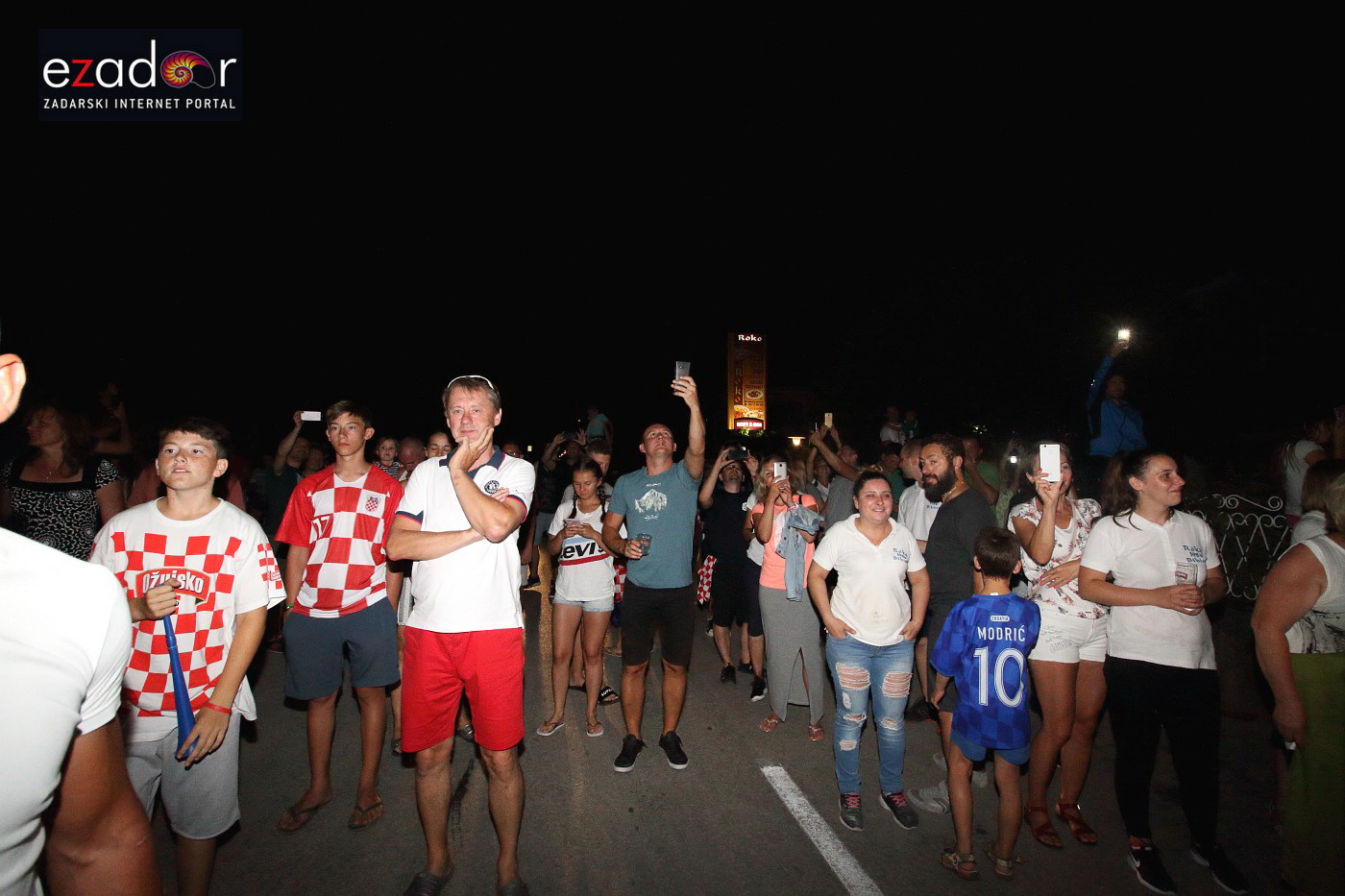 Bibinje: Navijanje za Vatrene i fešta nakon pobjede nad Engleskom