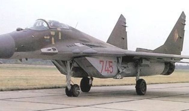 Srbijanski vojni zrakoplov (Foto: Tportal.hr)