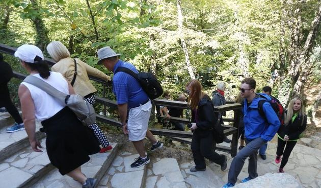 Nacionalni park Krka bilježi rekordan broj posjetitelja. Photo: Duško Jaramaz/PIXSELL