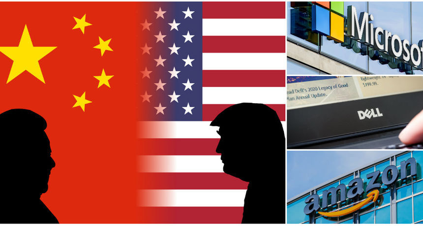 SAD, Kina, tehnološke tvrke, rat, trgovinski rat SAD, Kina, tehnološke tvrke, rat, trgovinski rat