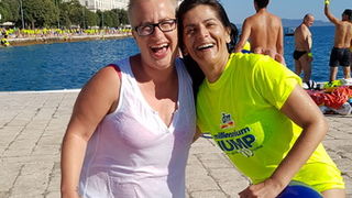 Sasvim osoban doživljaj – 10. dm Millennium Jump sa zadarske rive. Foto: Mladen Malik Barba Sasvim osoban doživljaj – 10. dm Millennium Jump sa zadarske rive. Foto: Mladen Malik Barba