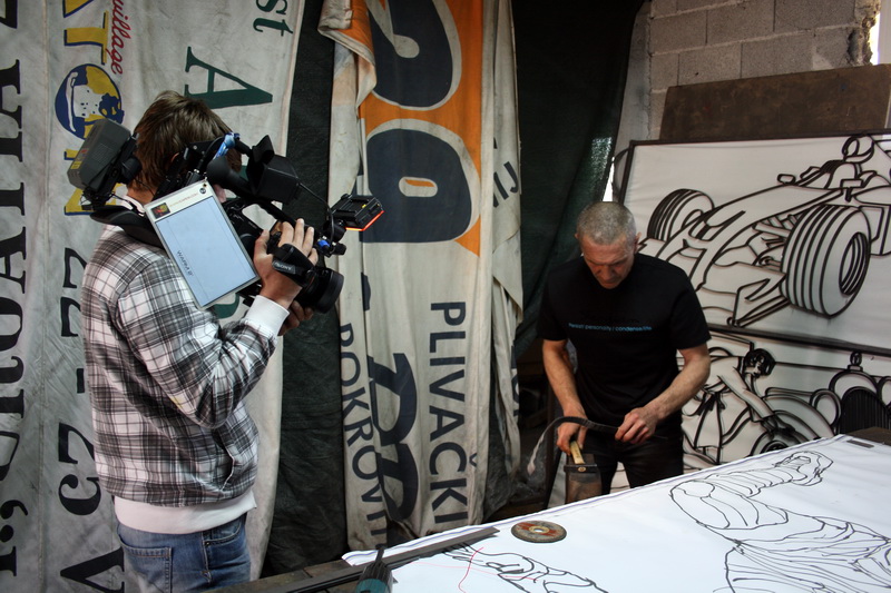 Kako stvara Goran Knezevic, Foto: Mladen Malik