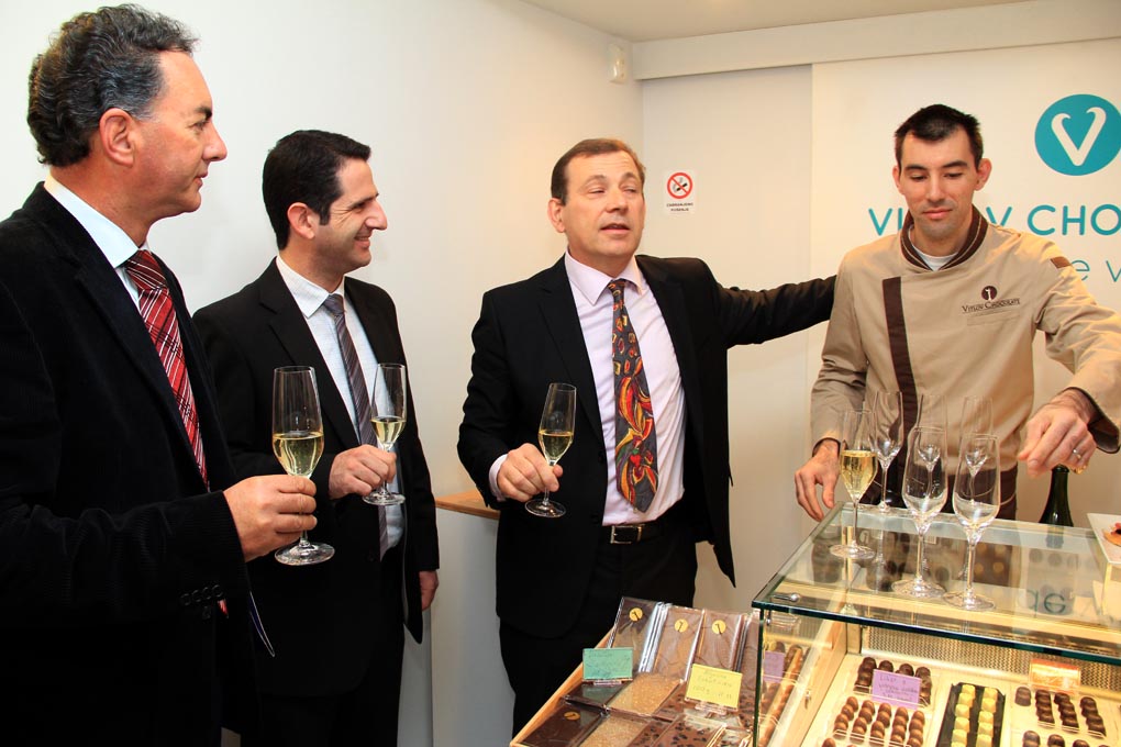 Dubravko Vitlov, otvorena prodavaonica čokolade, foto: Iva Perinčić