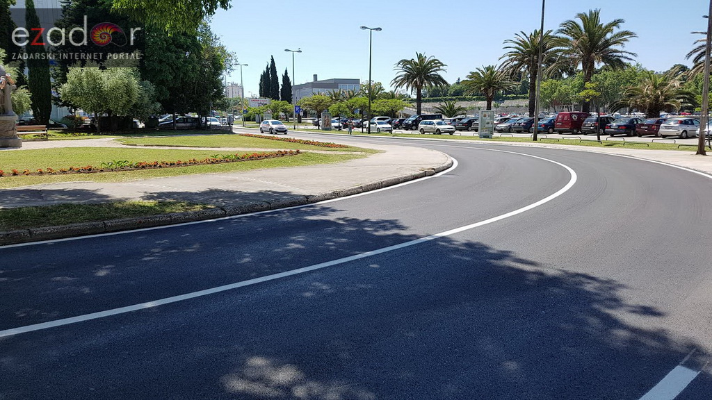 Prije roka u promet puštena sanirana prometnica kod “piramide” Prije roka u promet puštena sanirana prometnica kod “piramide”