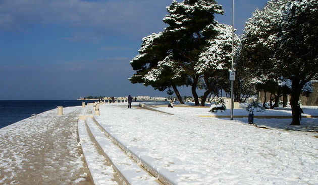 Riva pod snijegom, Foto:Jure Drazovic