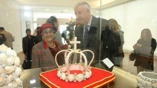 Udruga inovatora Zadarske zupanije organizirator je manifestacije pod nazivom 1. nacionalni i 4. zupanijski Festival suvenira Zadarske zupanije. Izlozba ima natjecateljski karakter. Photo: Dino Stanin/PIXSELL