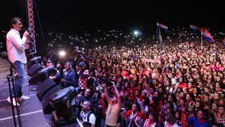 U rodnom Livnu priređen veličanstven doček Zlatku Daliću U rodnom Livnu priređen veličanstven doček Zlatku Daliću