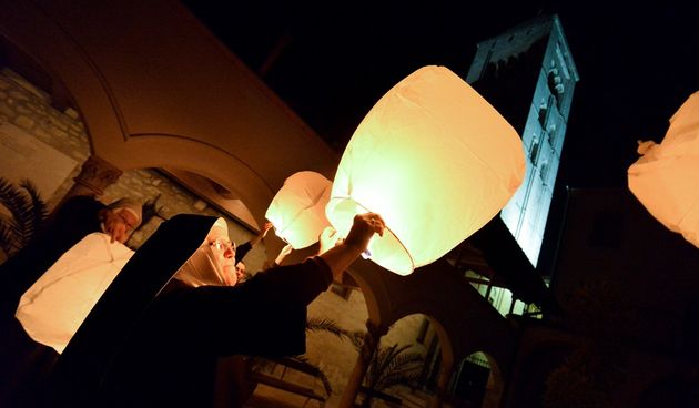 U klaustru samostana sv. Marije i zadarske benediktinke su sudjelovale u akciji “Zaželi ljubav”. Foto: Iva Perinčić