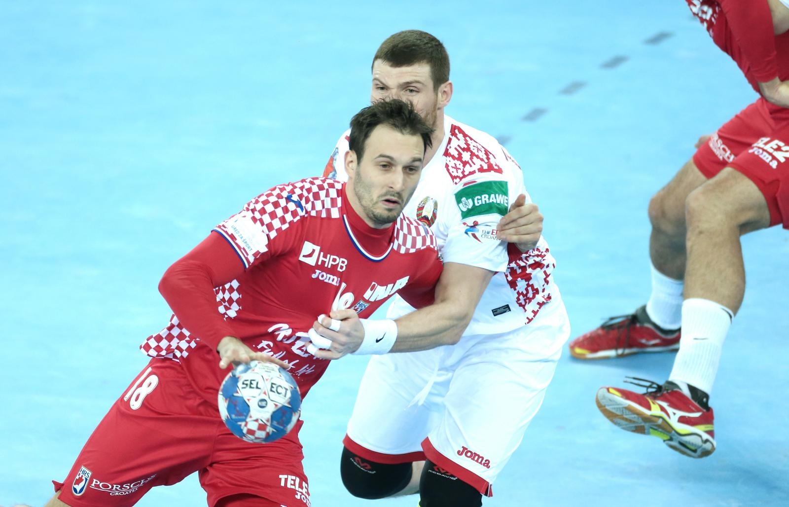 Arena Zagreb, Europsko rukometno prvenstvo, skupina I, 1. kolo, Hrvatska – Bjelorusija. Arena Zagreb, Europsko rukometno prvenstvo, skupina I, 1. kolo, Hrvatska – Bjelorusija.