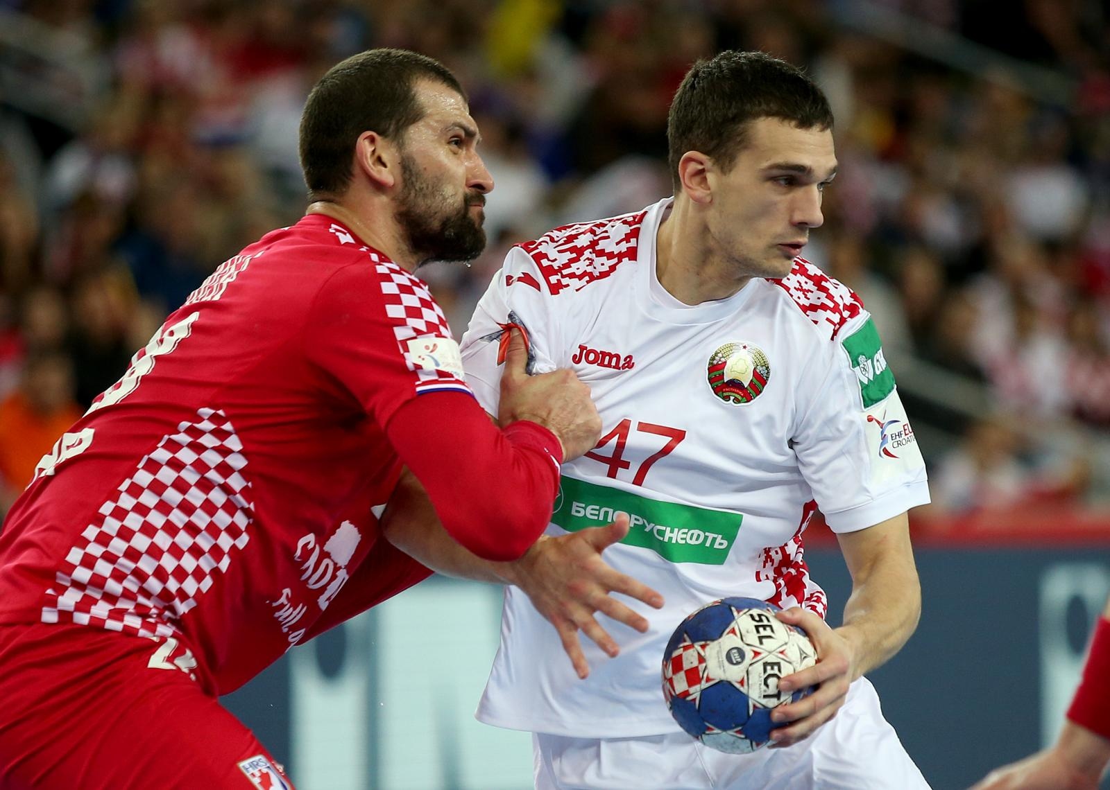 Arena Zagreb, Europsko rukometno prvenstvo, skupina I, 1. kolo, Hrvatska – Bjelorusija. Arena Zagreb, Europsko rukometno prvenstvo, skupina I, 1. kolo, Hrvatska – Bjelorusija.