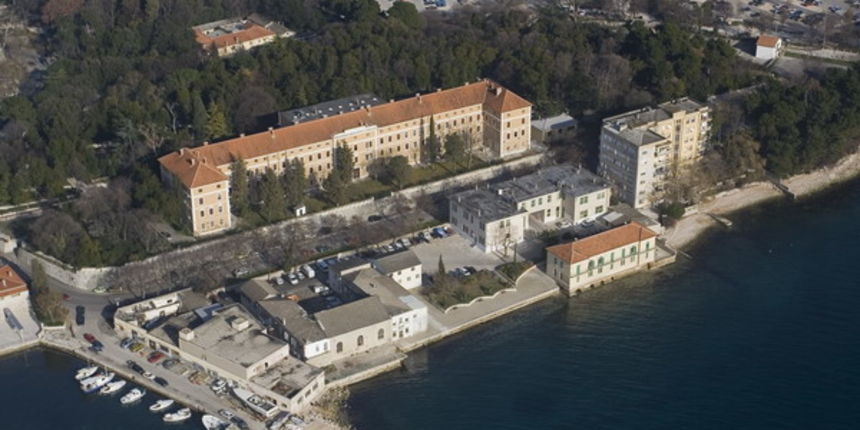 Zadar iz zraka. Gimnazija, Elektra, Kolovare Zadar iz zraka. Gimnazija, Elektra, Kolovare