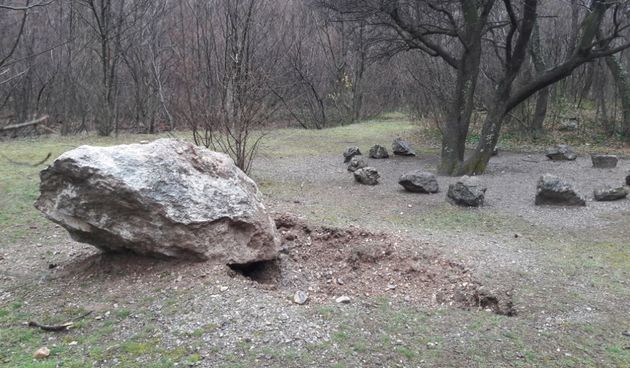 Odron stijene na Velikoj Paklenici