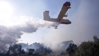 Požar na Plovaniji 11. kolovoza 2013. Foto: Željko Mršić/PIXSELL Požar na Plovaniji 11. kolovoza 2013. Foto: Željko Mršić/PIXSELL