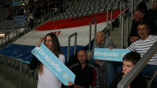 Košarkaši i navijači KK Zadar podržali akciju #birajzadar Košarkaši i navijači KK Zadar podržali akciju #birajzadar